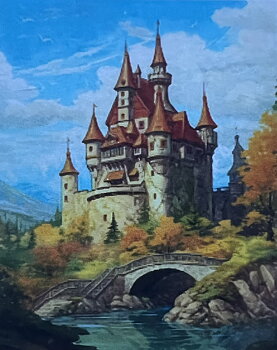 Slottsbron, Diamond Picture, Diamond Painting