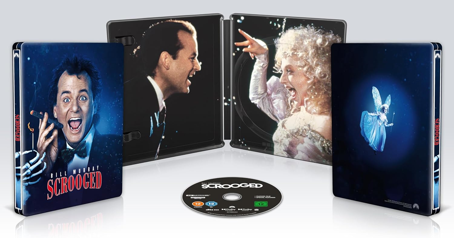 Scrooged (Limited Edition Steelbook) (4K Ultra HD) - 2
