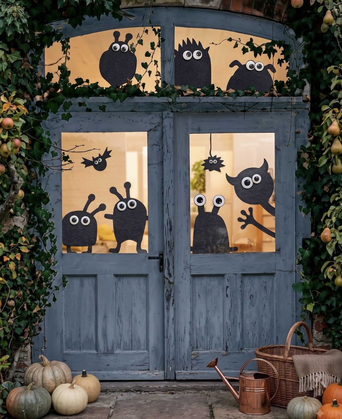 Enkelt papperspyssel till Halloween – Gör egna figurer - 4
