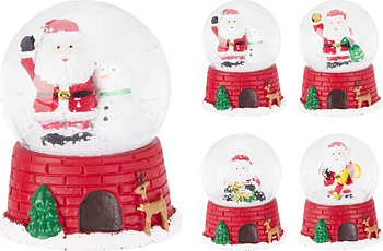 Snöglob tomte 4,5cm