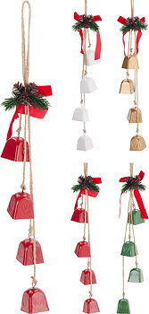 Hängande julbjällror 48cm
