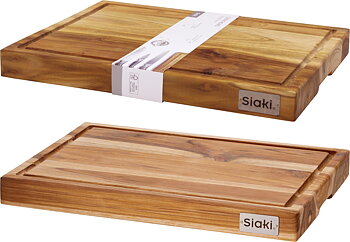 Skärbräda teak 40x30cm