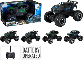 CAR RC 16CM 4ASS