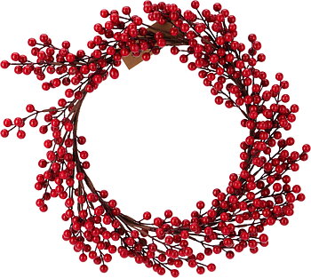 Julkrans BERRIES RED