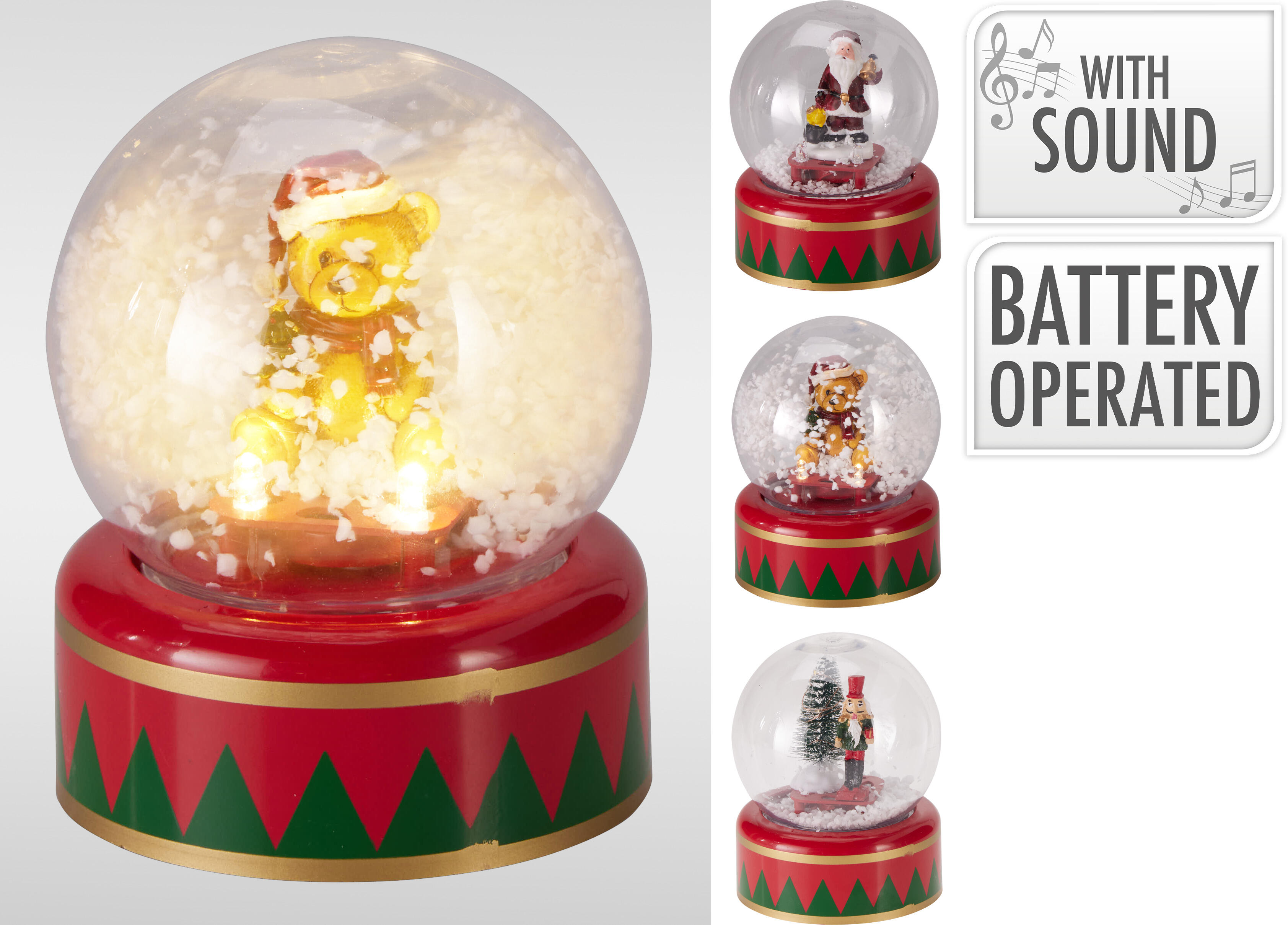 Snöglob LED och musik