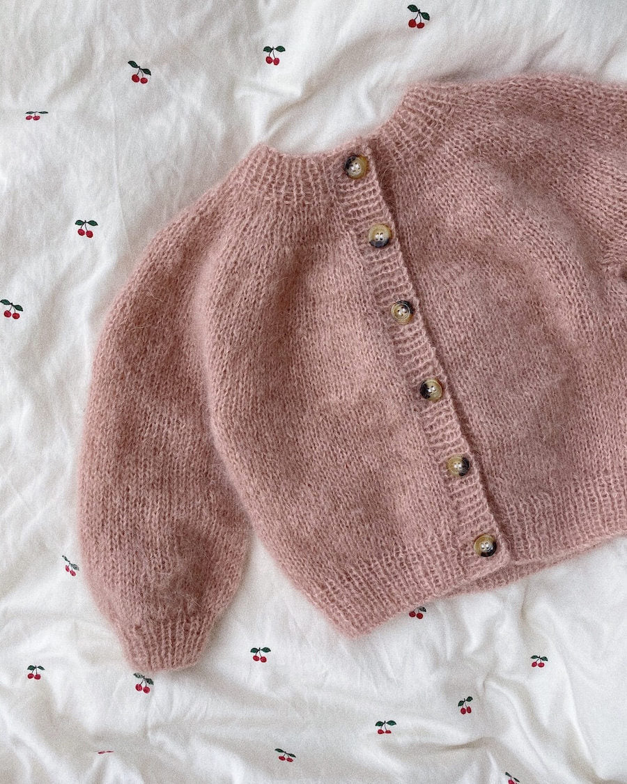 Novice Cardigan Mini  - Mohair Edition|Petit Knit - 5