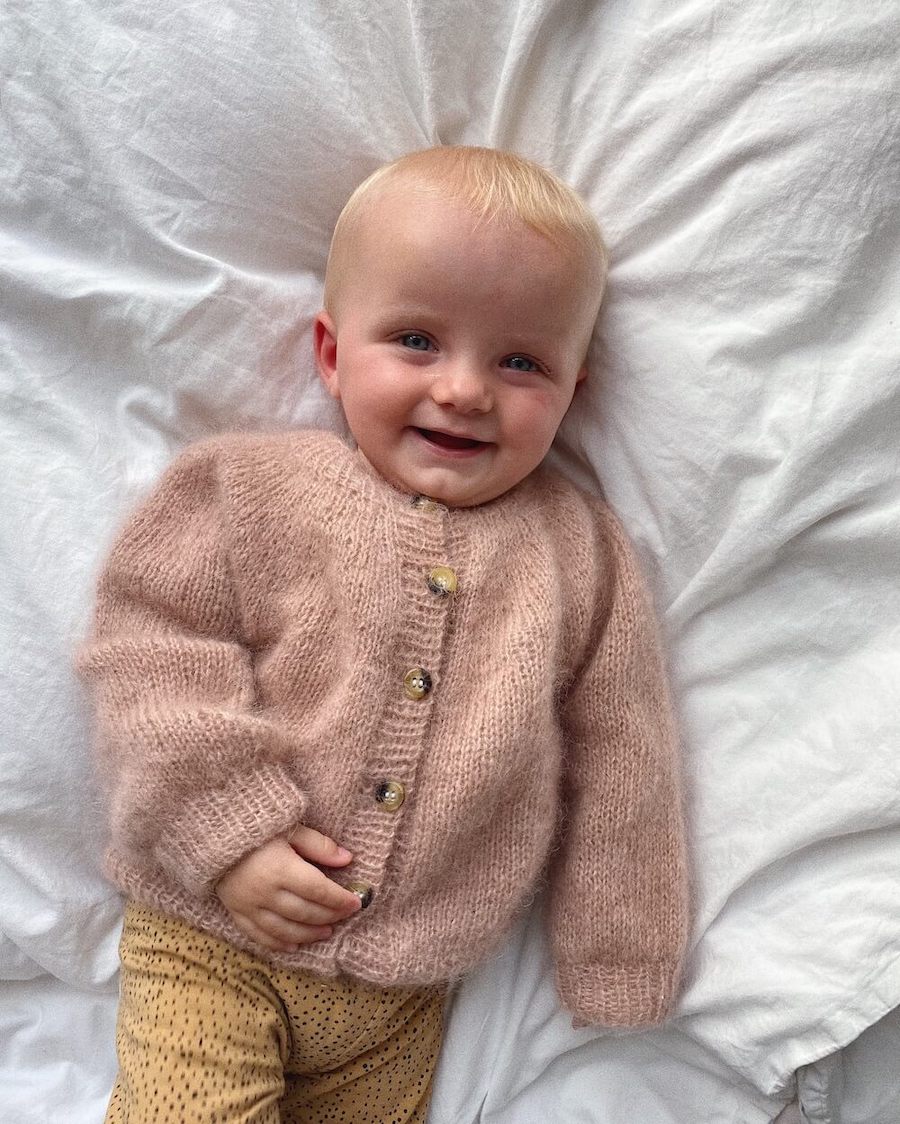 Novice Cardigan Mini  - Mohair Edition|Petit Knit - 4