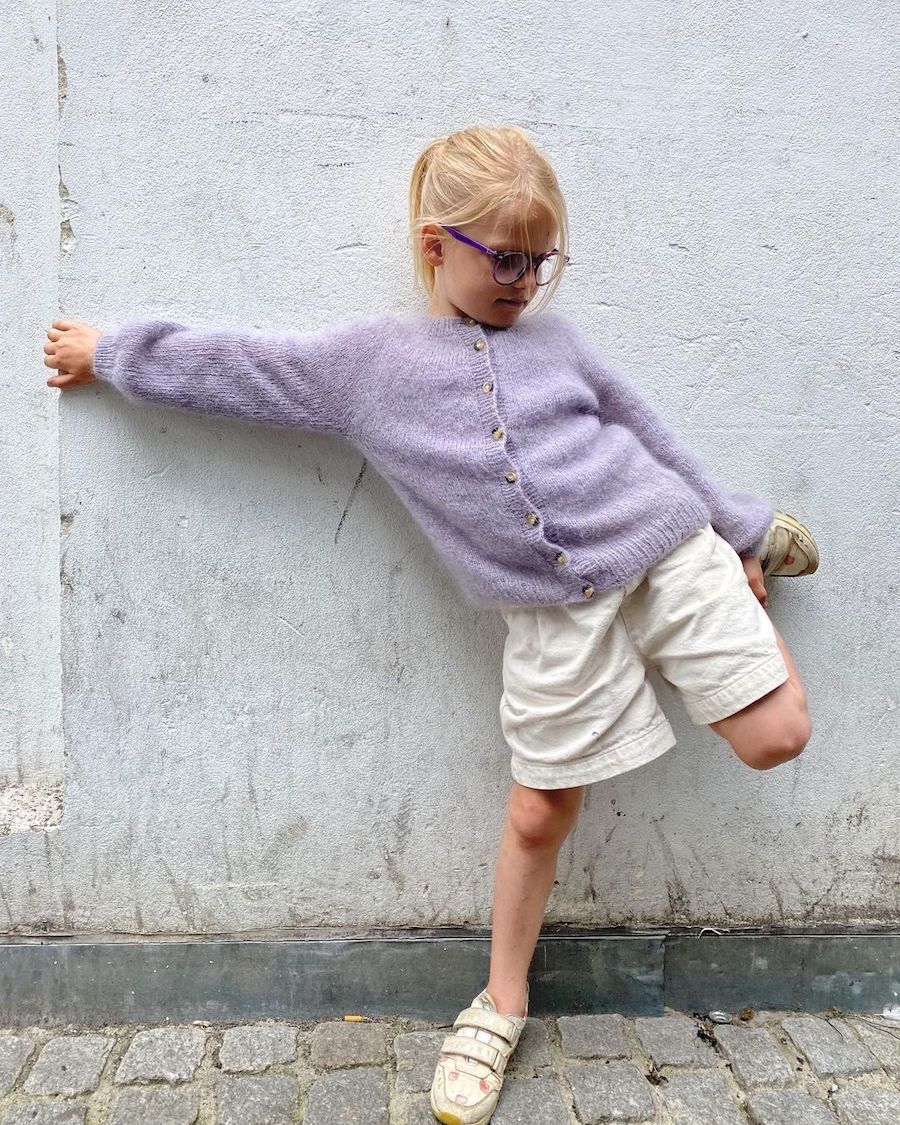 Novice Cardigan Junior- Mohair Edition|Petit Knit - 3