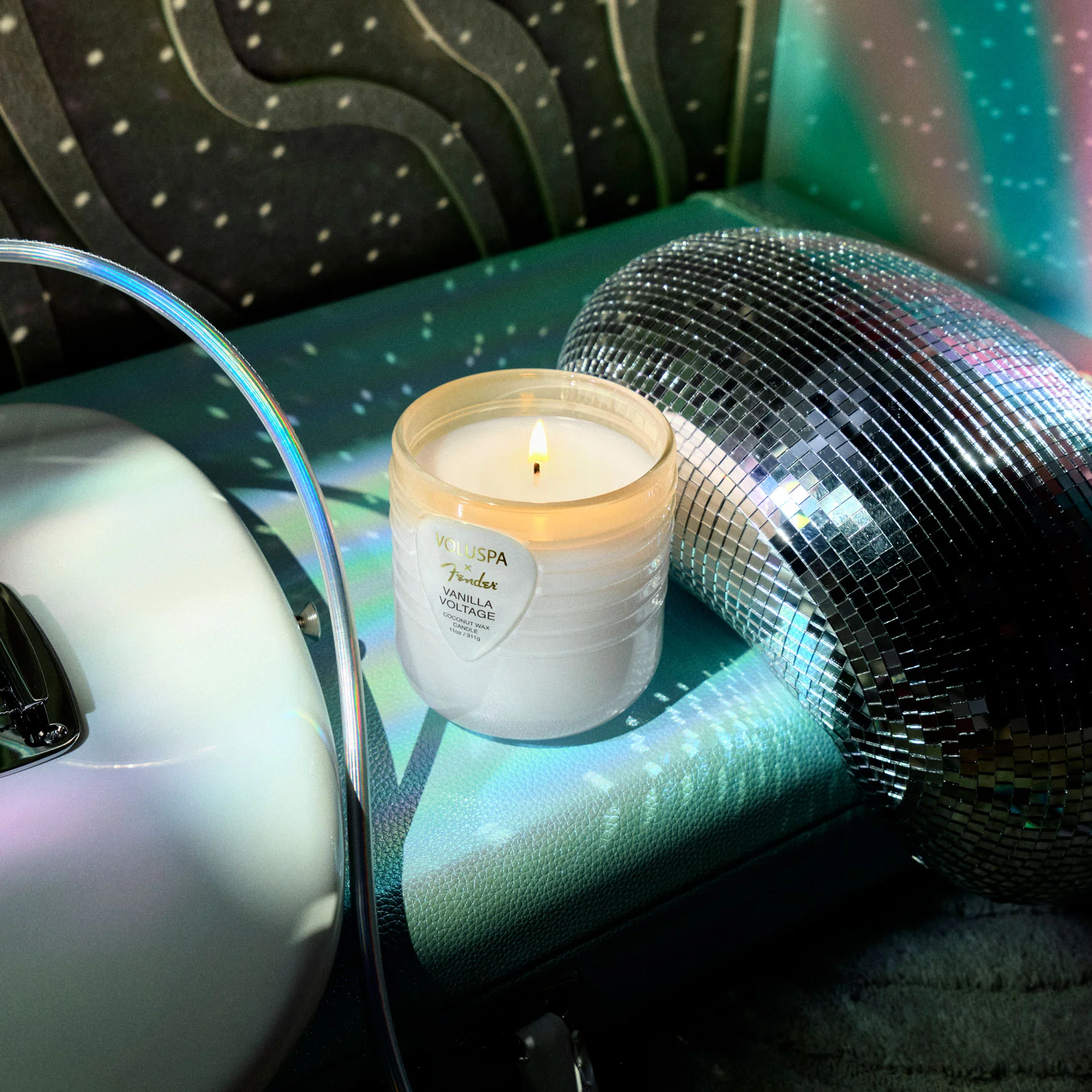 Voluspa Fender Vanilla Voltage Boxed Candle - 4
