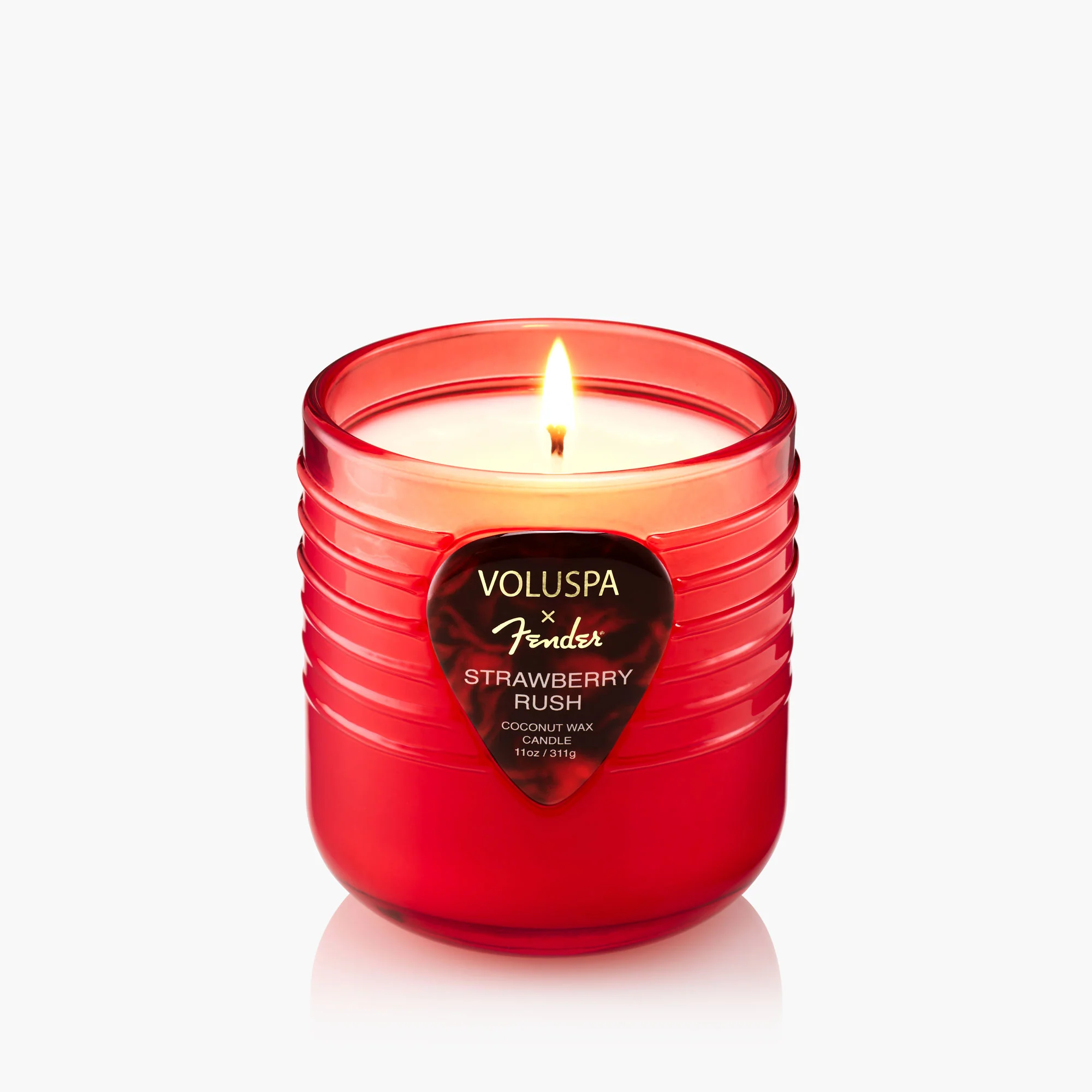 Voluspa Fender Strawberry Rush Boxed Candle