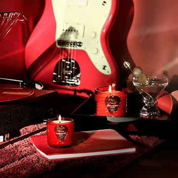 Voluspa Fender Strawberry Rush Mini Boxed Candle