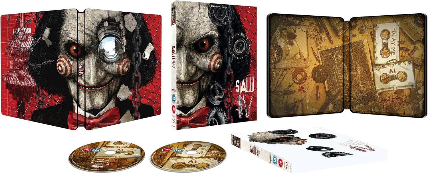 Saw IV (Limited Edition Steelbook) (ej svensk text) (4K Ultra HD + Blu-ray) - 2