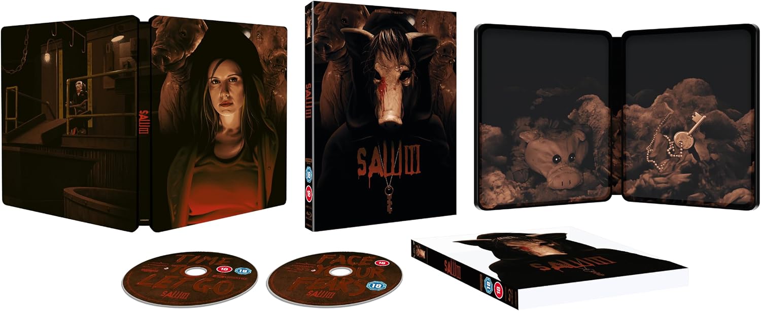 Saw III (Limited Edition Steelbook) (ej svensk text) (4K Ultra HD + Blu-ray) - 2