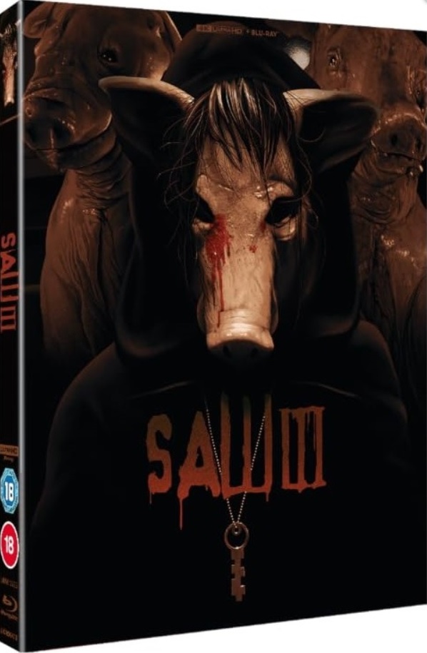 Saw III (Limited Edition Steelbook) (ej svensk text) (4K Ultra HD + Blu-ray)