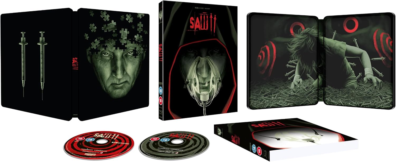 Saw II (Limited Edition Steelbook) (ej svensk text) (4K Ultra HD + Blu-ray) - 2