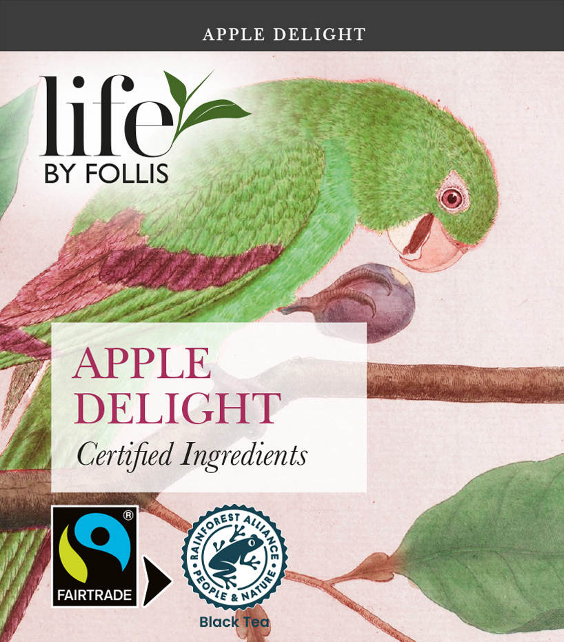 Life by Follis Apple Delight Rainforest Fairtrade - Tepåsar 20-pack - 4