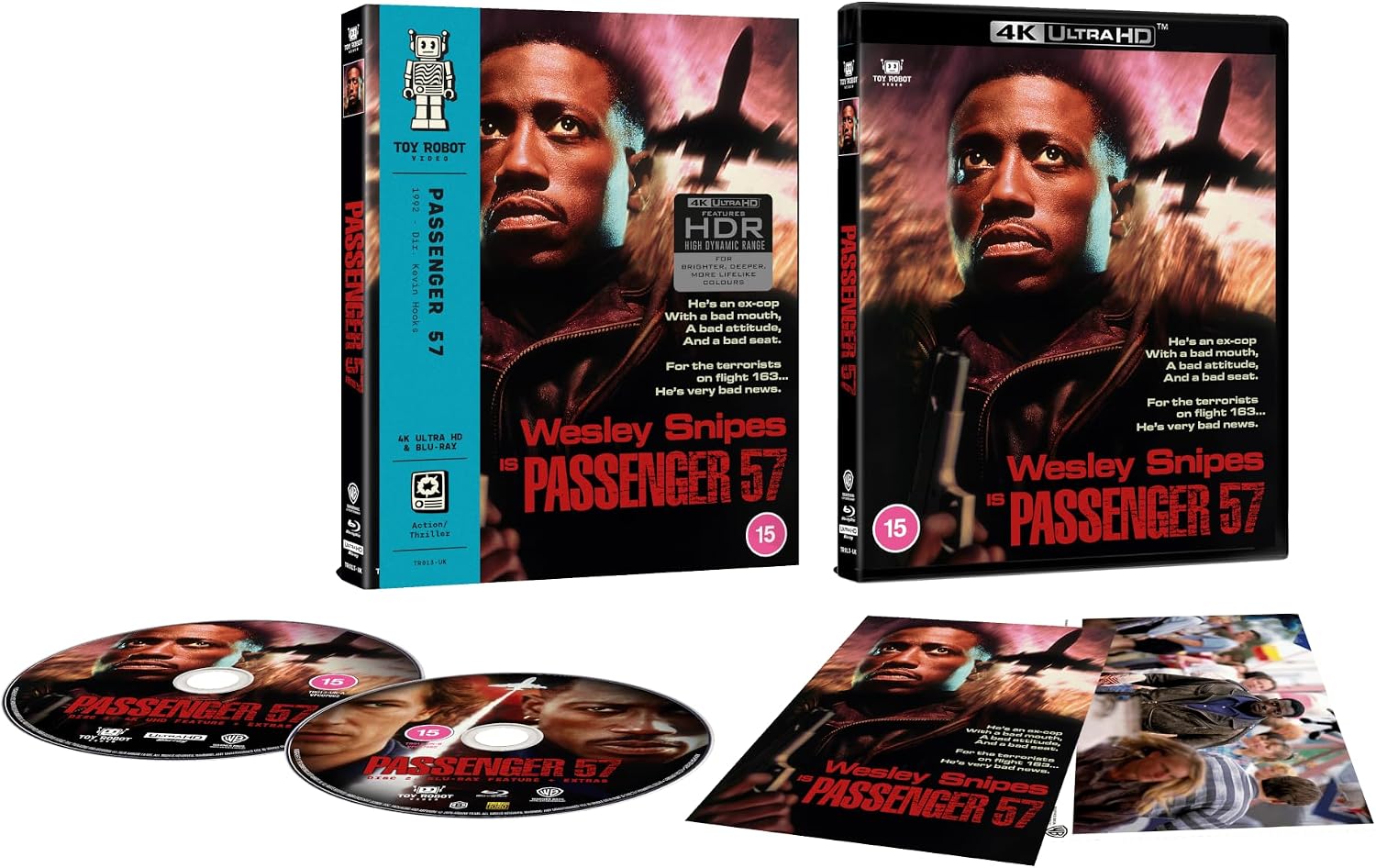 Passagerare 57 (ej svensk text) (4K Ultra HD + Blu-ray) - 2