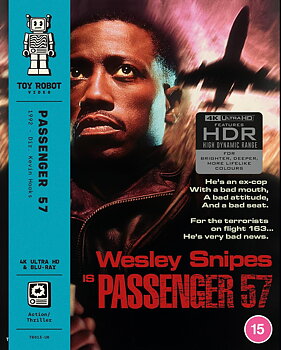Passagerare 57 (ej svensk text) (4K Ultra HD + Blu-ray)