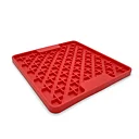 Grooming mat for small cats and dogs, including brachycephalic dogs with flat faces