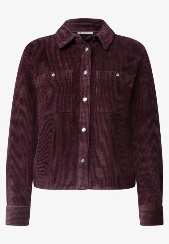 Vinröd Manchesterskjorta Rustic Rouge