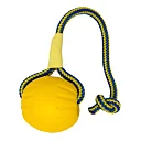 Starmark Swing ’n Fling Durafoam Fetch Ball Dog Toy—Ball with String