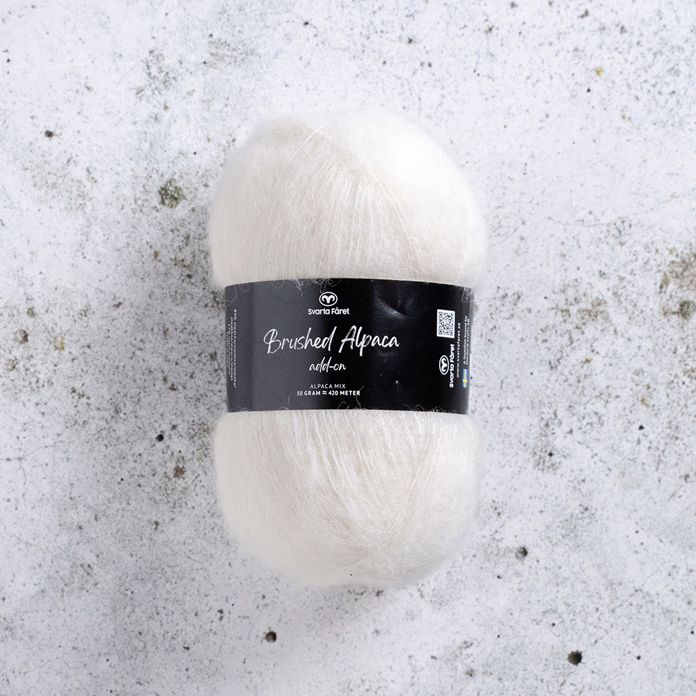 Brusched Alpacka Add-On 00 Natural White