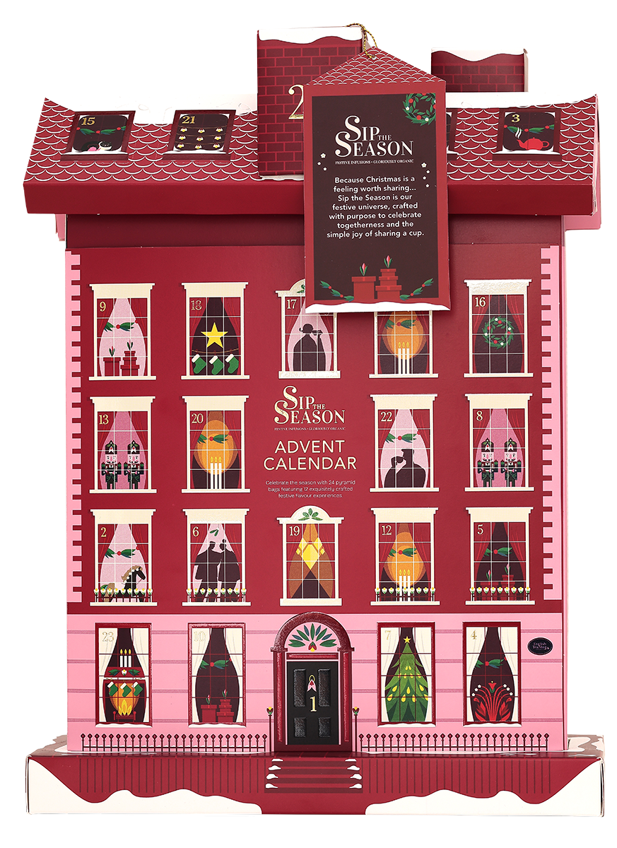 English Tea Shop Tekalender - Townhouse Ekologisk 2026