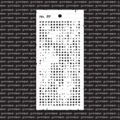 Gummiapan stencil No. 87