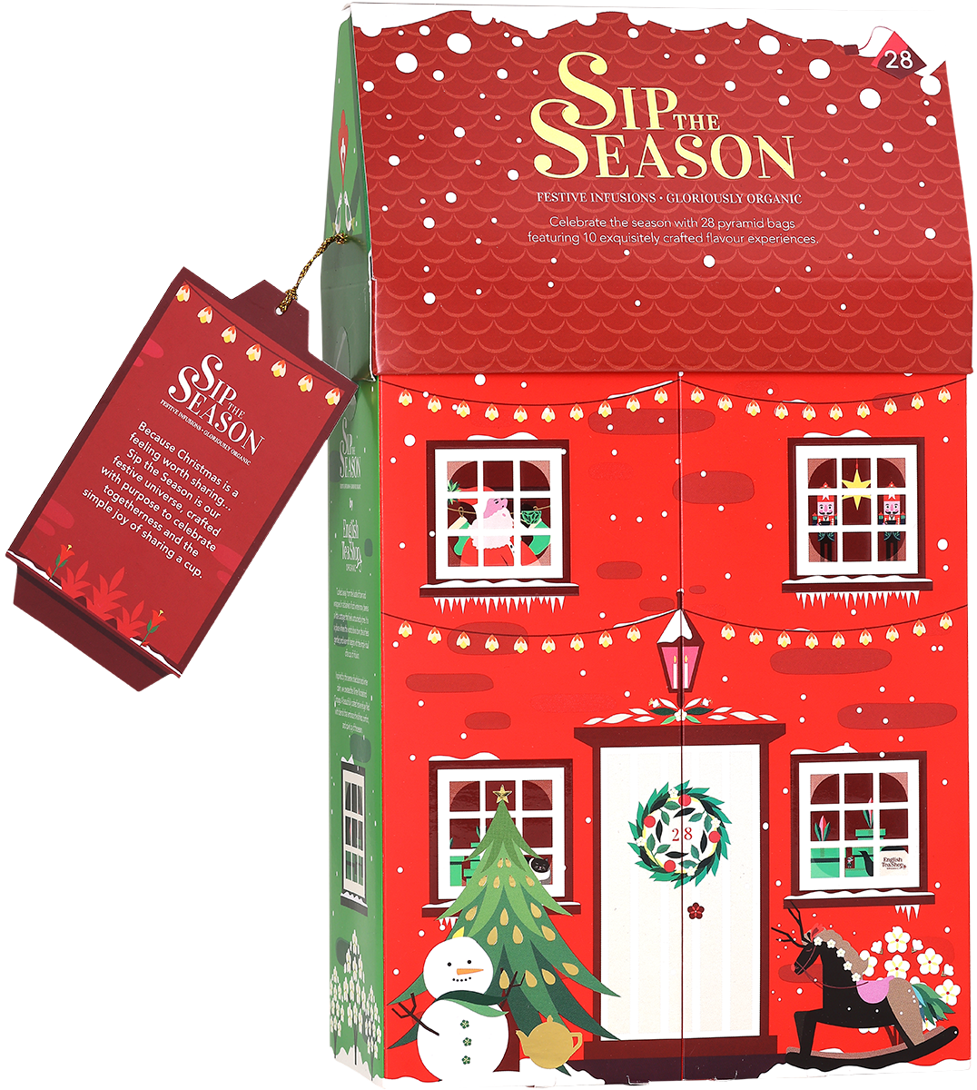 English Tea Shop Tekalender - Julstuga Ekologisk 2026