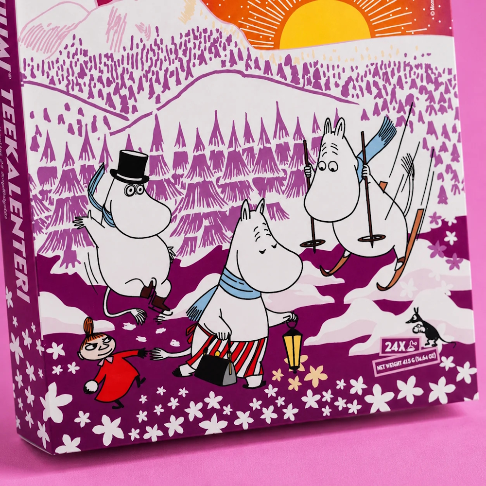 Mumin Teadventskalender Lila 2026  - 3
