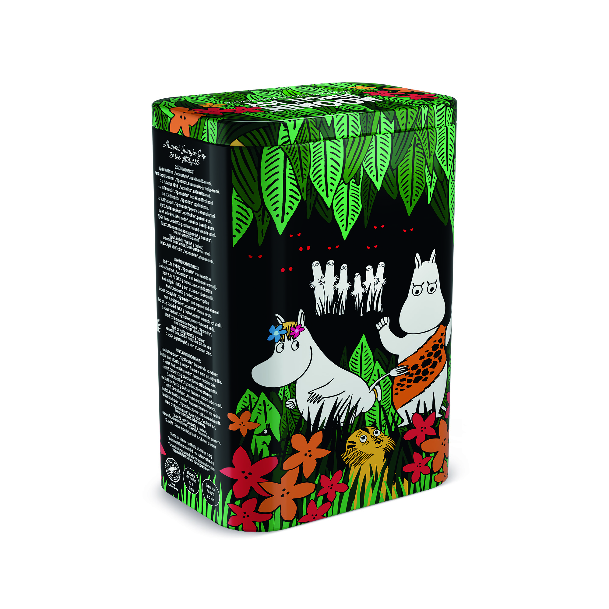 Mumin Plåtburk med Te - Moomin Jungle Joy - 2