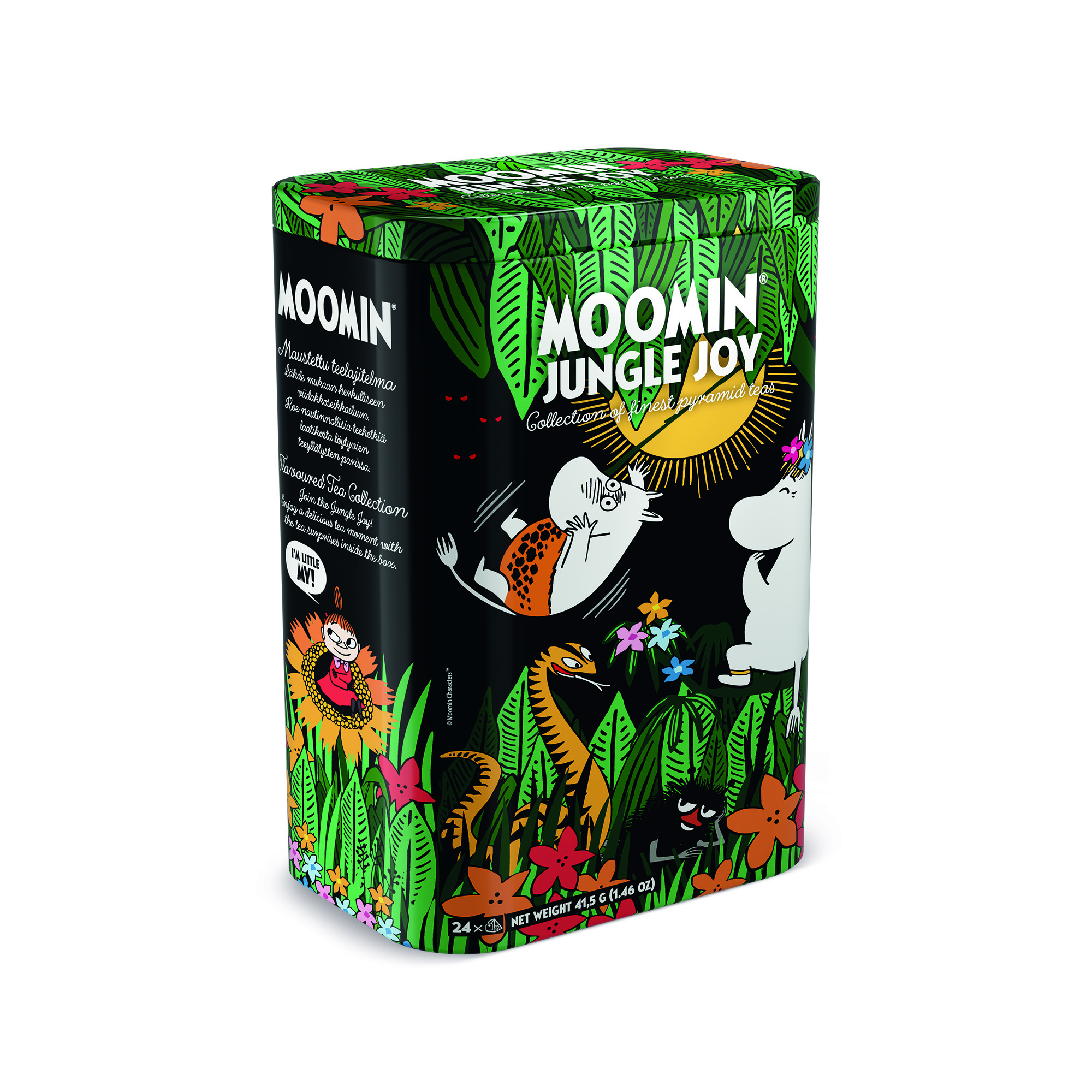 Mumin Plåtburk med Te - Moomin Jungle Joy
