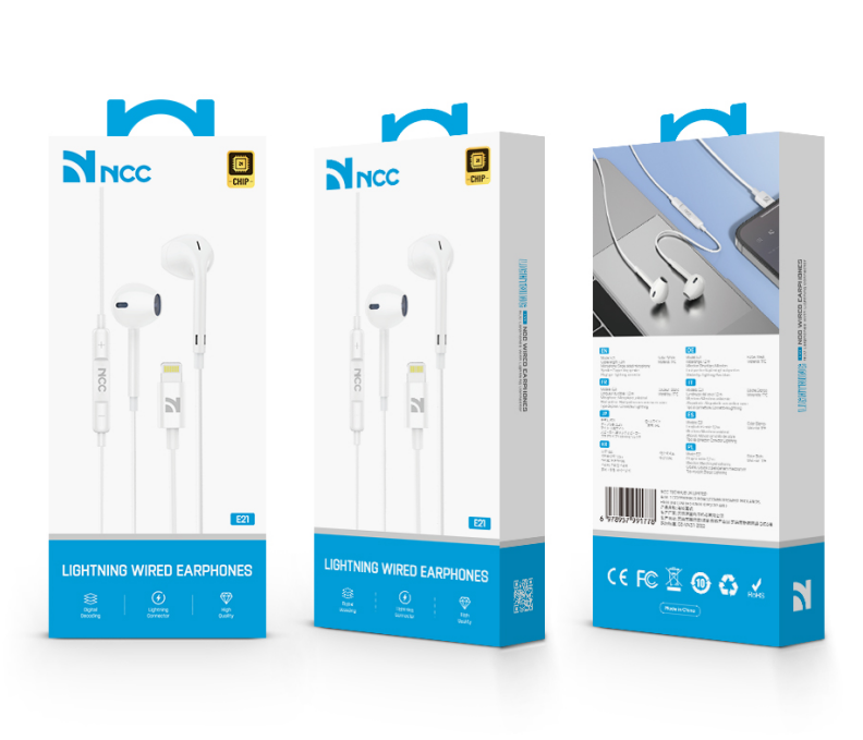 Earphones E21 With Lightning Connector