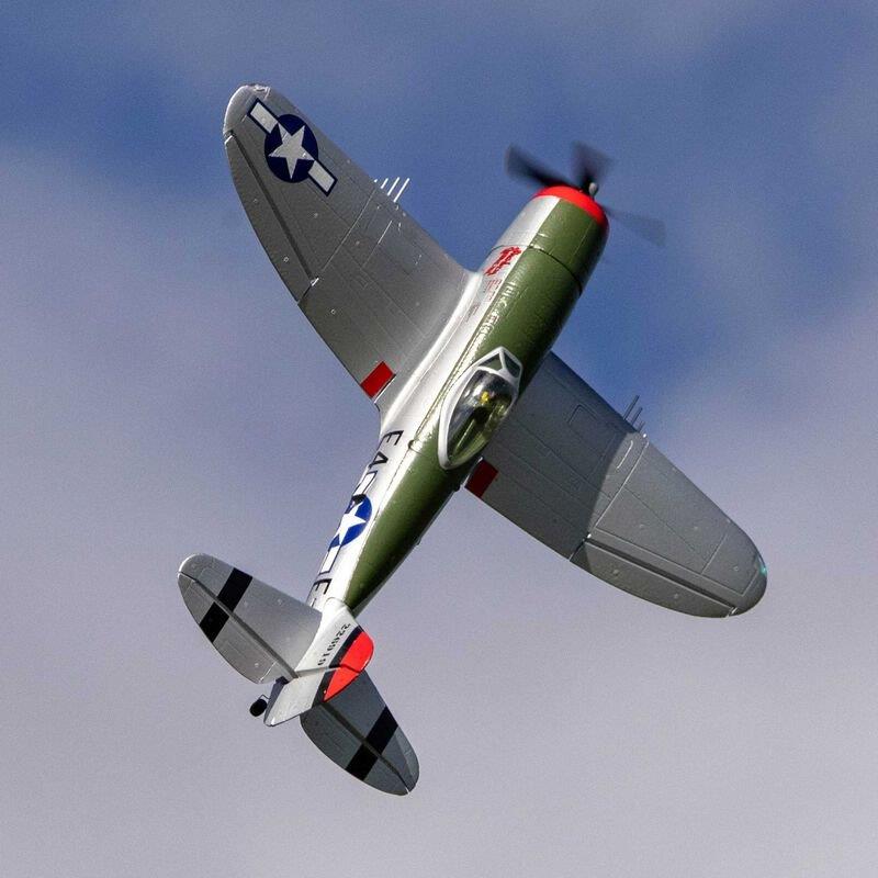 E-flite Micro P-47 Thunderbolt 625mm BNF Basic with AS3X+ and SAFE Select - 10