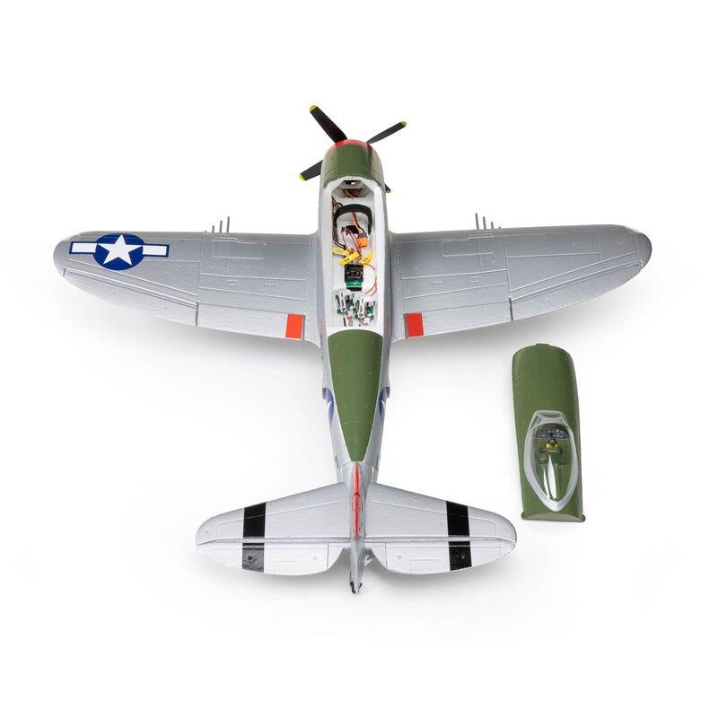 E-flite Micro P-47 Thunderbolt 625mm BNF Basic with AS3X+ and SAFE Select - 29