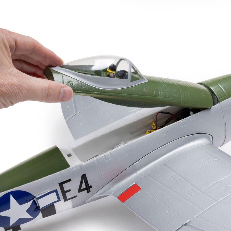 E-flite Micro P-47 Thunderbolt 625mm BNF Basic with AS3X+ and SAFE Select - 26