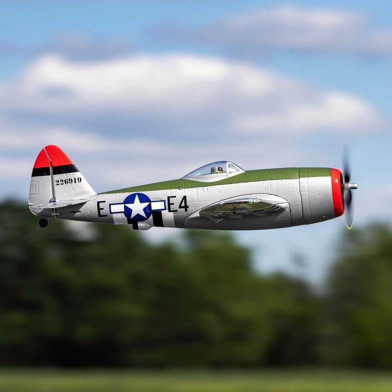 E-flite Micro P-47 Thunderbolt 625mm BNF Basic with AS3X+ and SAFE Select - 5