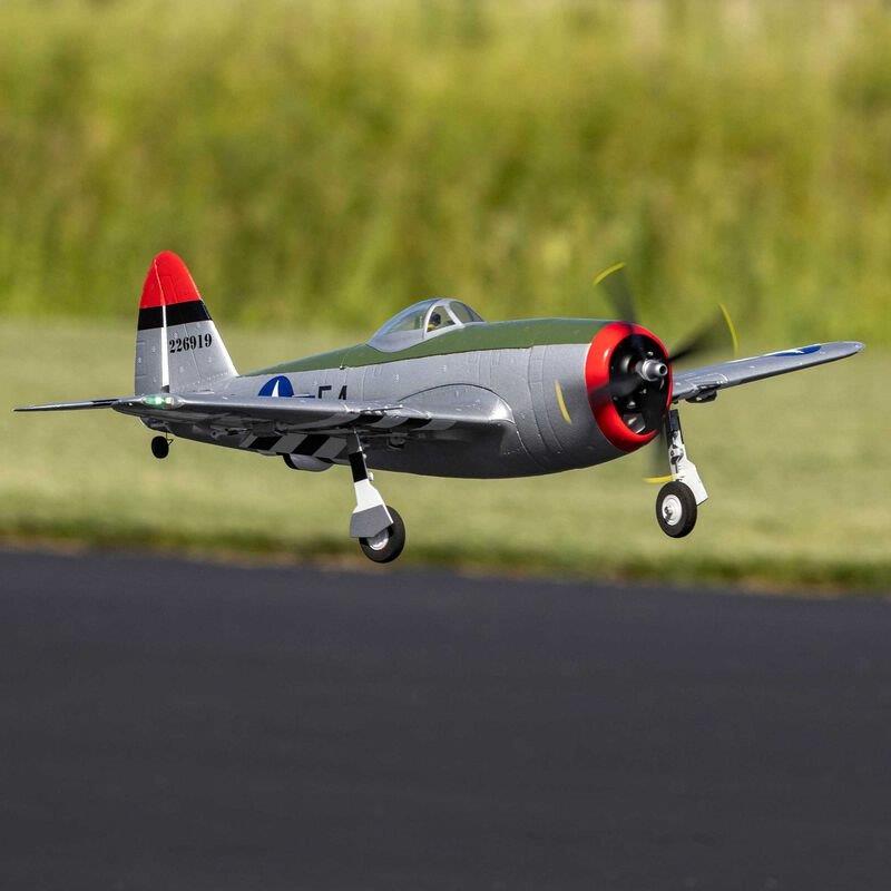 E-flite Micro P-47 Thunderbolt 625mm BNF Basic with AS3X+ and SAFE Select - 7