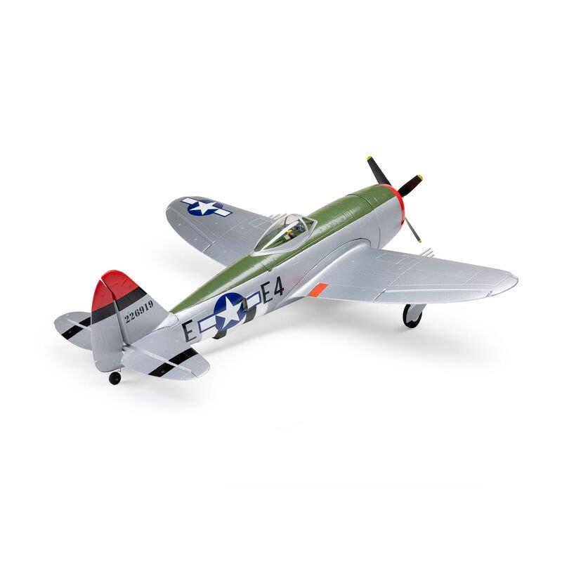 E-flite Micro P-47 Thunderbolt 625mm BNF Basic with AS3X+ and SAFE Select - 12