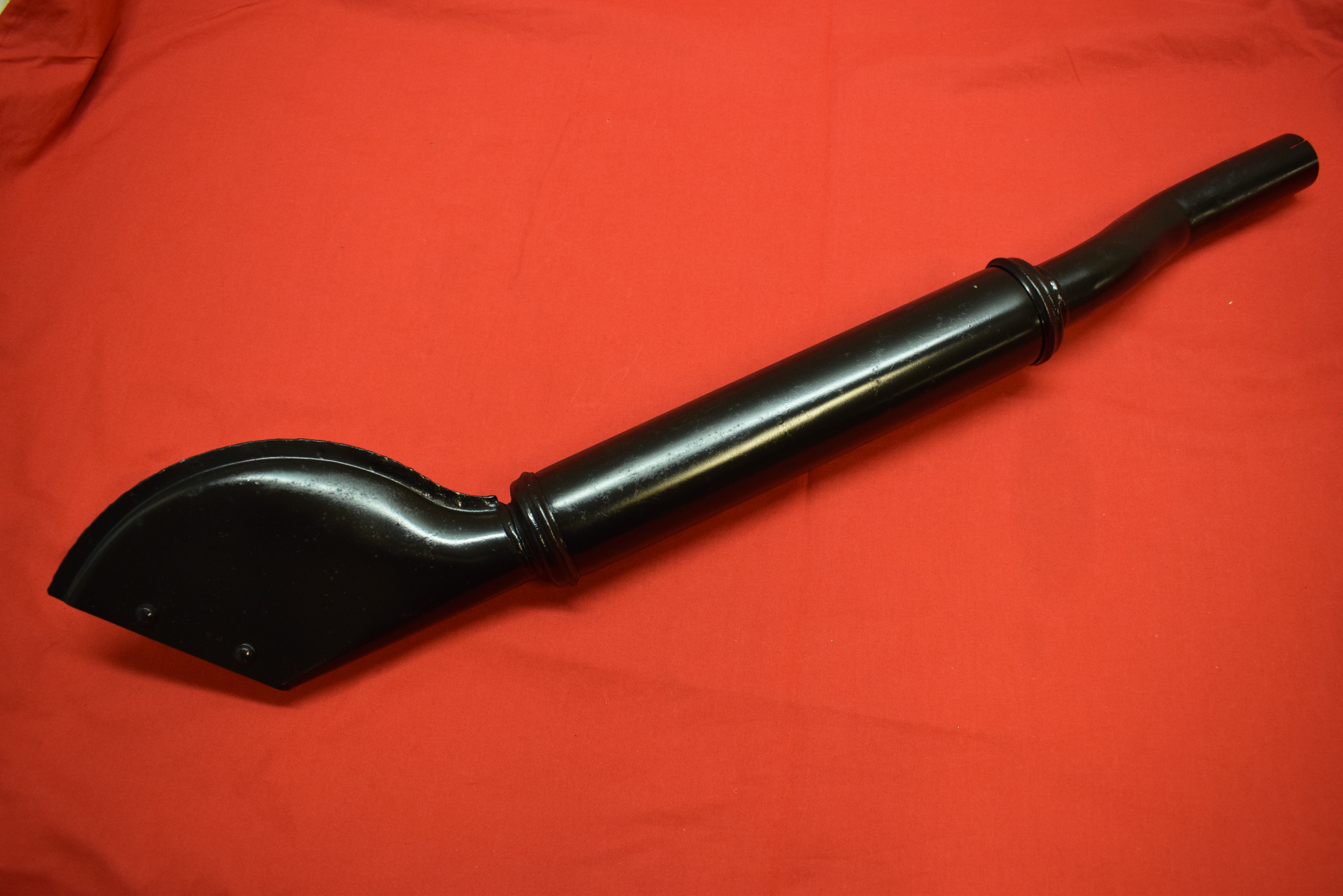 Exhaust Muffler 45" WL 1932-52 Black