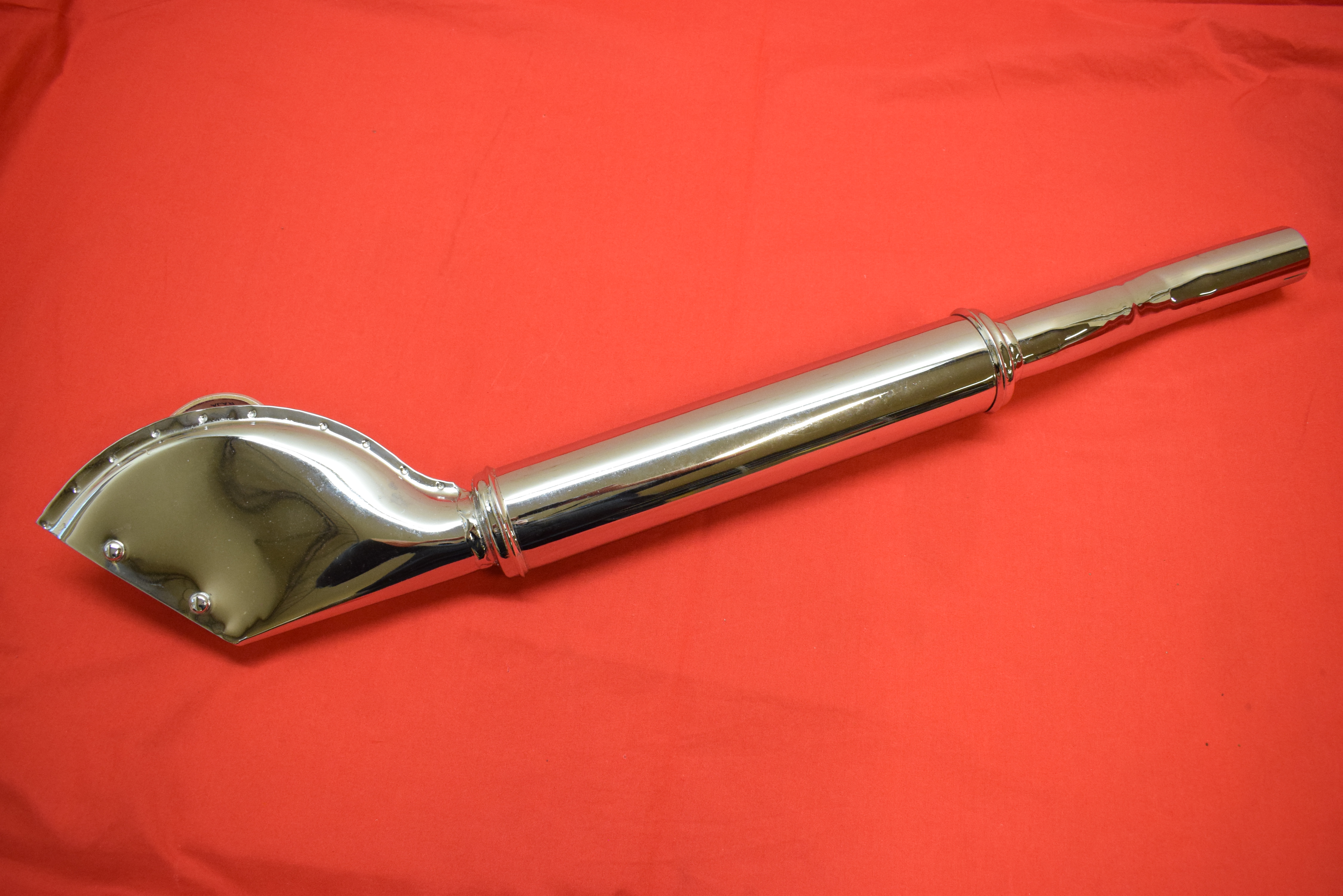 Exhaust Muffler 45" WL 1932-52 Chrome