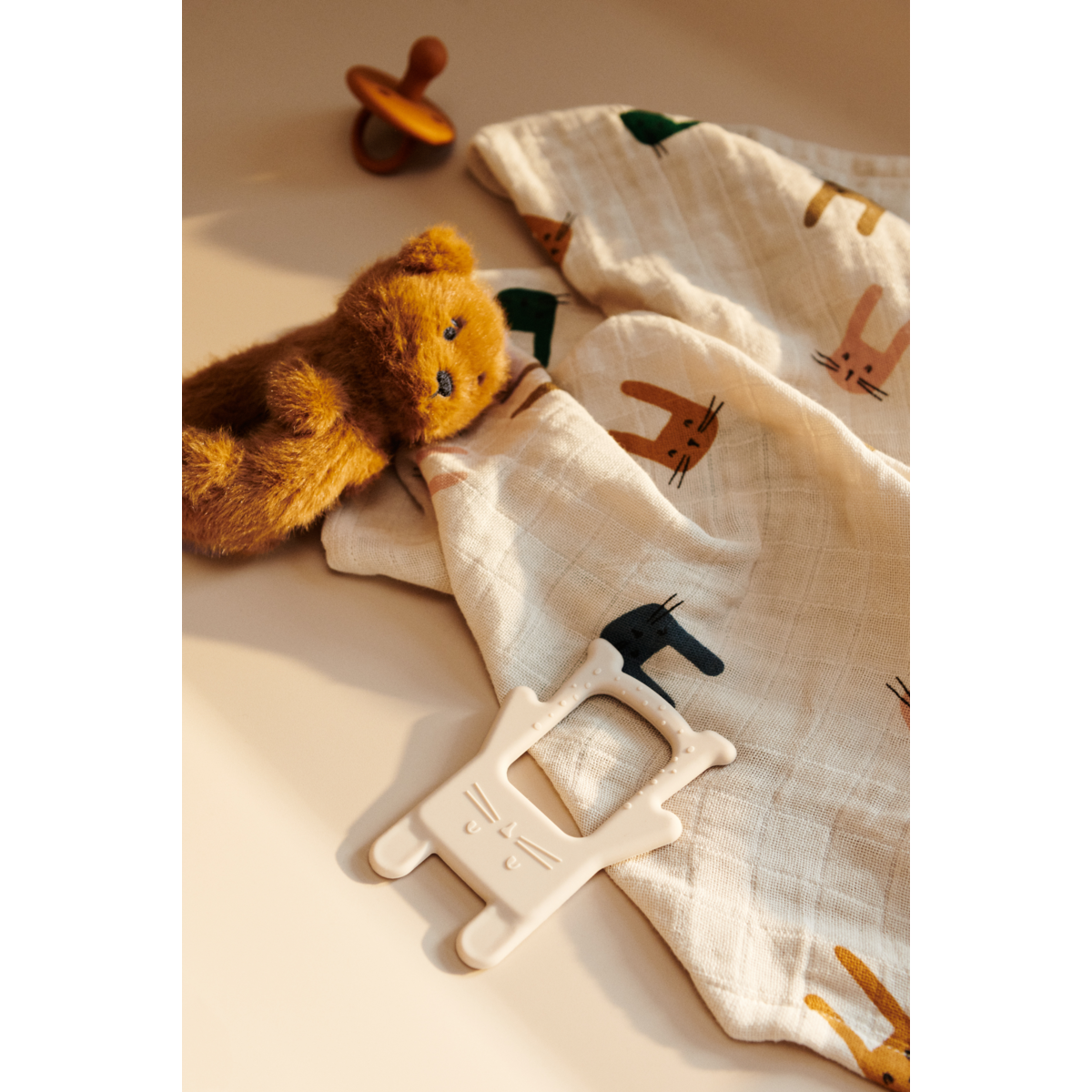 Binnie Bear Small Teddy Golden caramel - 6