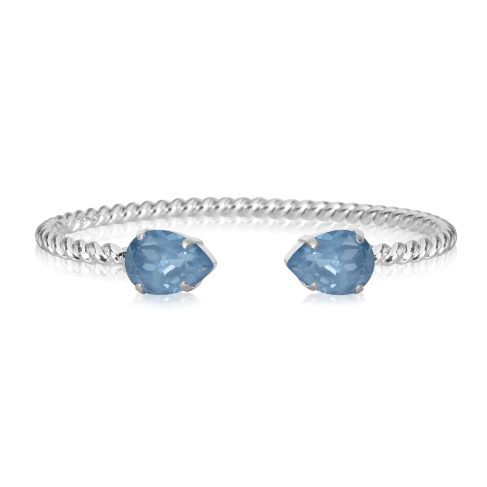 Caroline Svedbom Mini Drop armband rhodium denim ignite