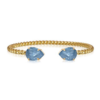 Caroline Svedbom Mini Drop armband guld denim ignite