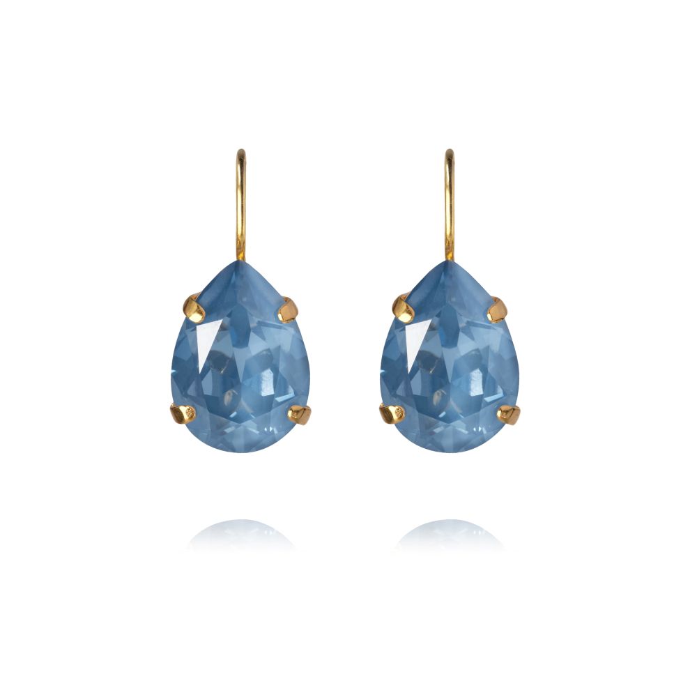 Caroline Svedbom Mini Drop Clasp örhänge guld denim ignite
