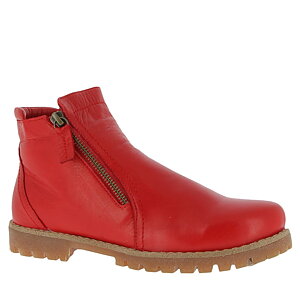 Charlotte of Sweden Zipperboot textilfodrad Chili