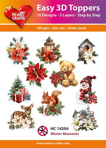 Easy 3D toppers - Winter Moments