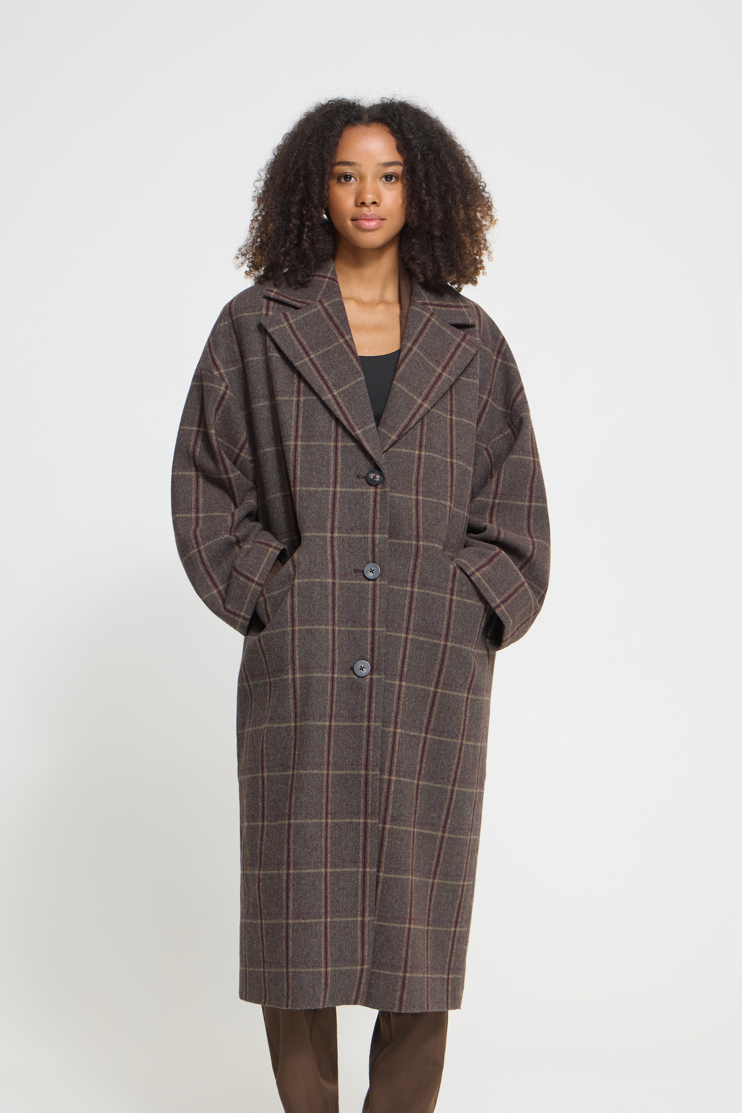 IHEMMALU JA COCOA BROWN CHECK - 6
