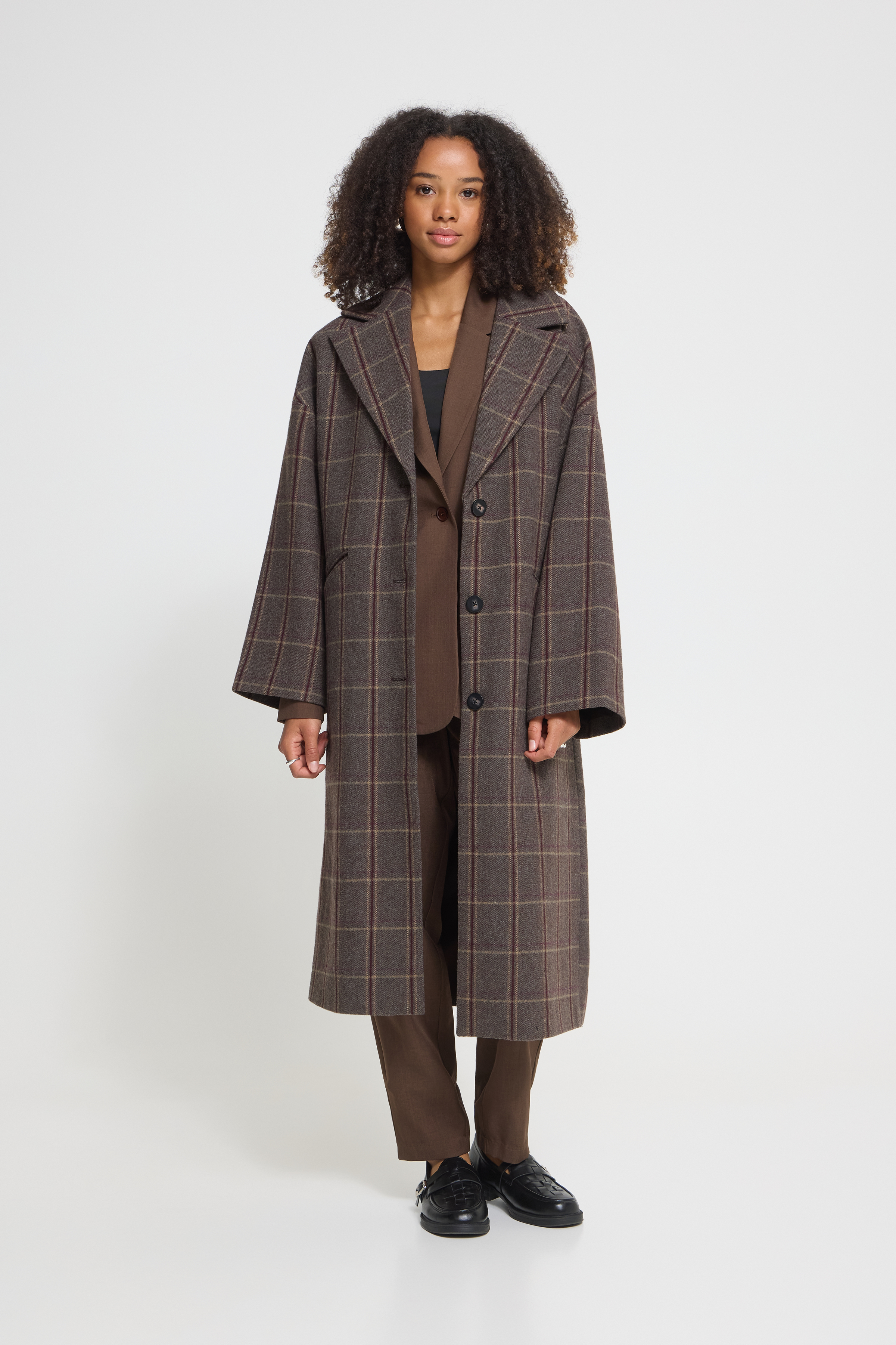 IHEMMALU JA COCOA BROWN CHECK - 5