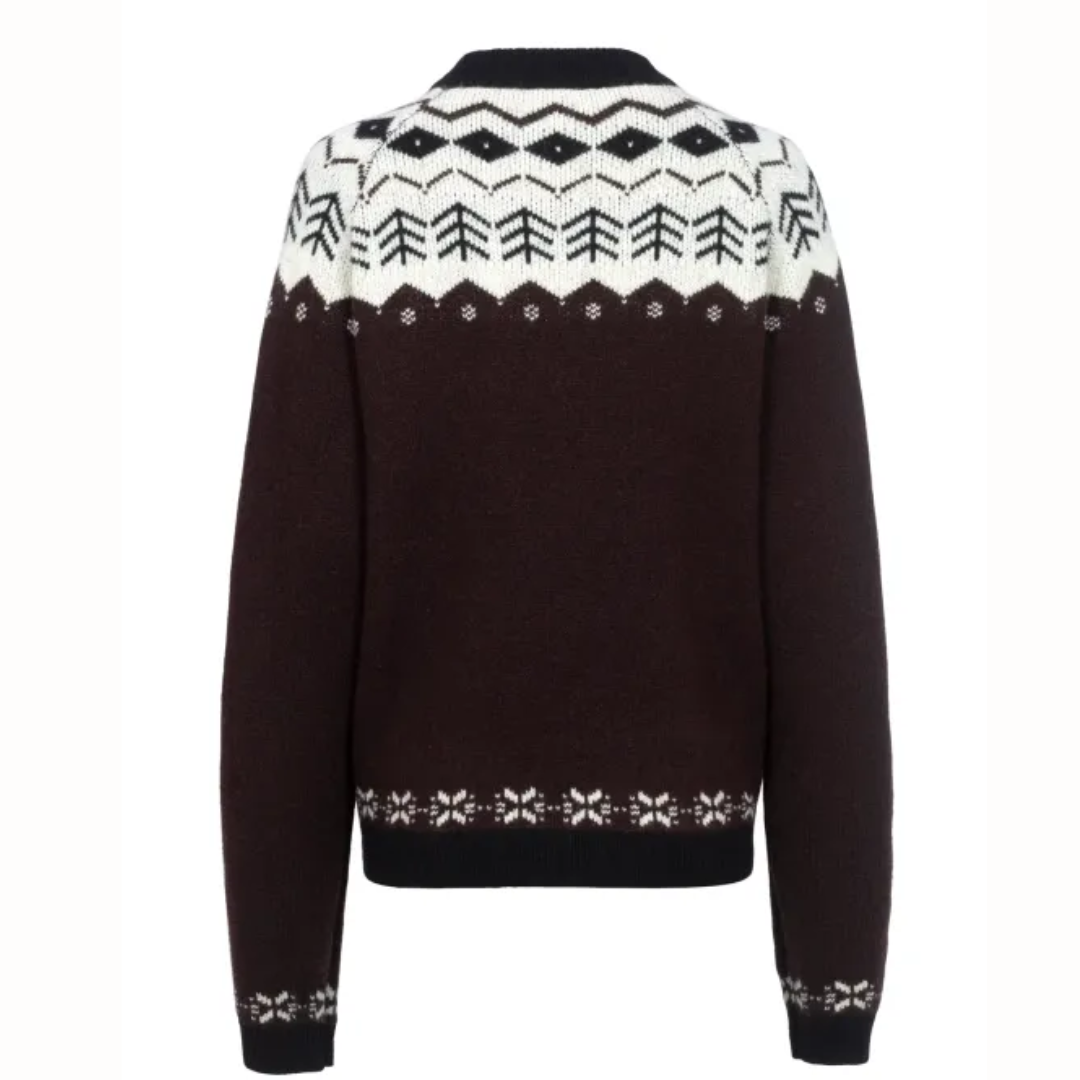 CAVALLO KNITTED JUMPER CAVALDENA - CAFÉ NOIR (BROWN) - 3